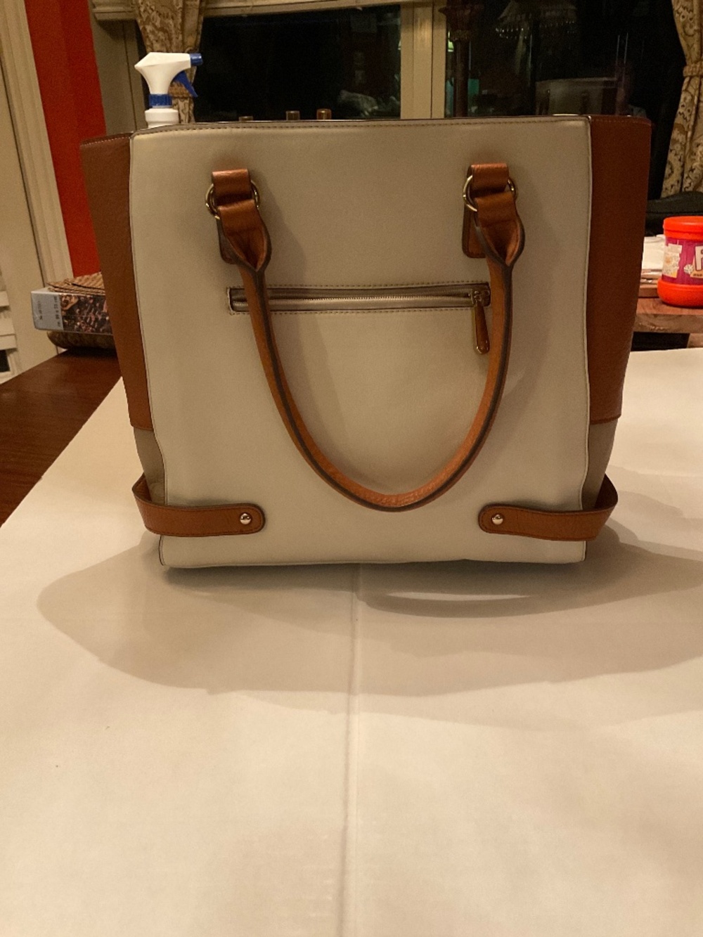 Charming Charlie Faux Leather tote